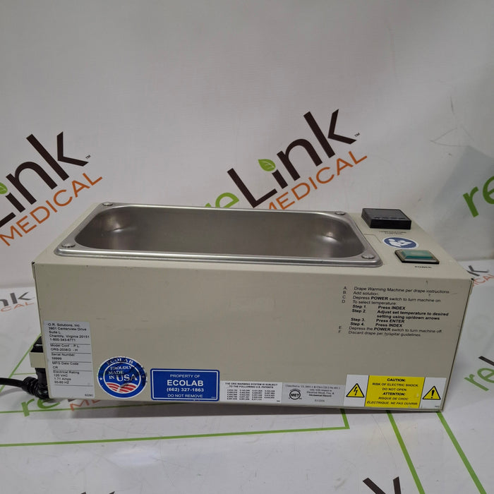 OR Solutions ORS-2038D Solution Warmer