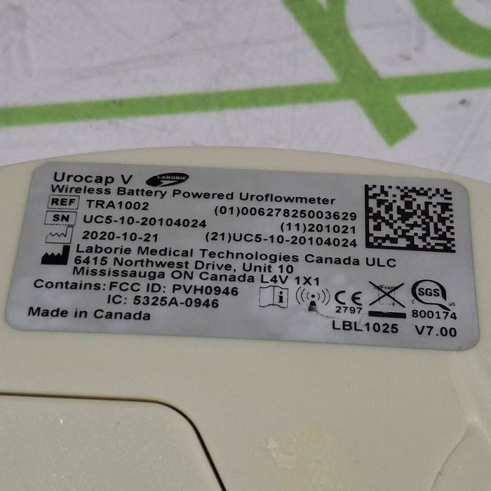 Laborie Urocap V Uroflowmetry System
