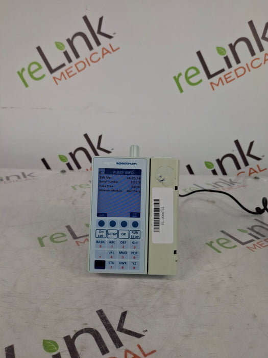 Baxter Sigma Spectrum 6.05.14 with B/G Battery Infusion Pump