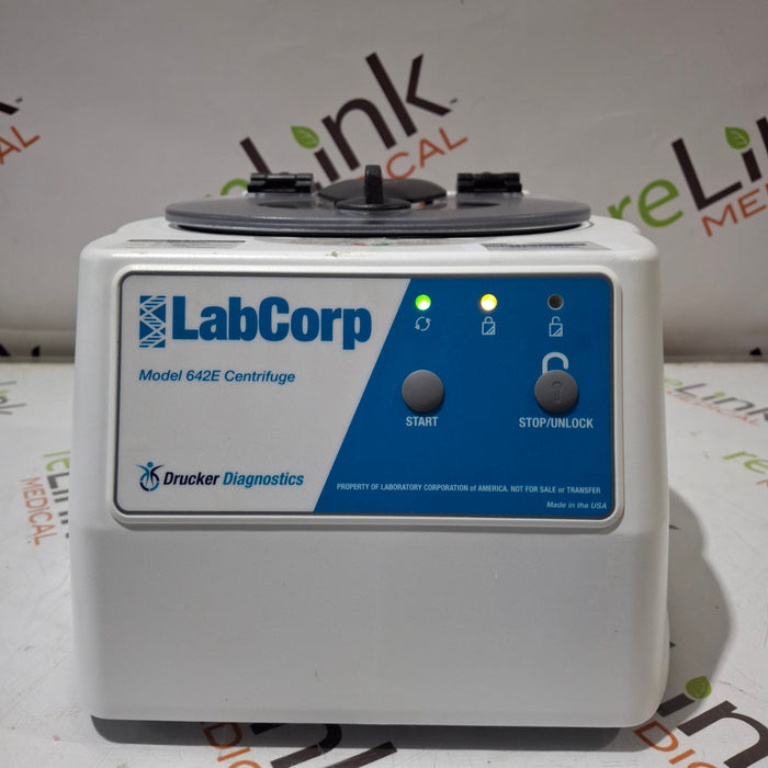 Drucker Diagnostics LabCorp 642E Centrifuge
