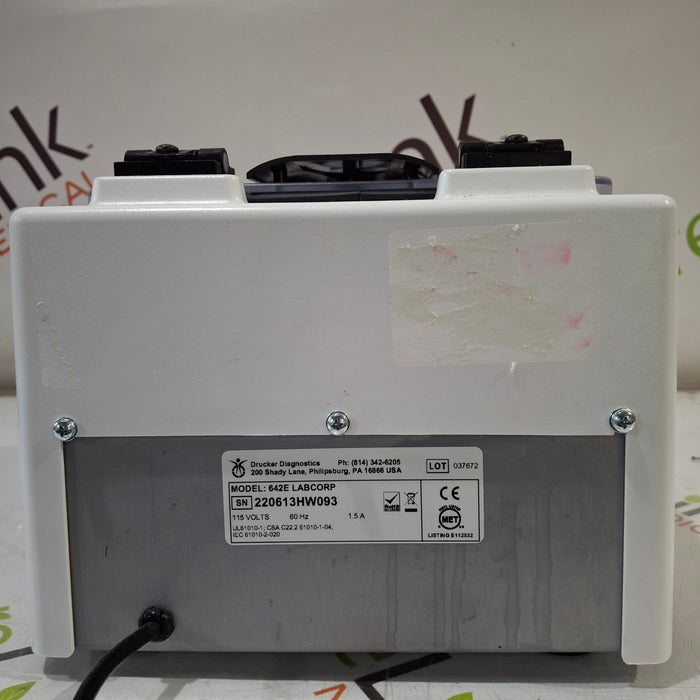 Drucker Diagnostics LabCorp 642E Centrifuge