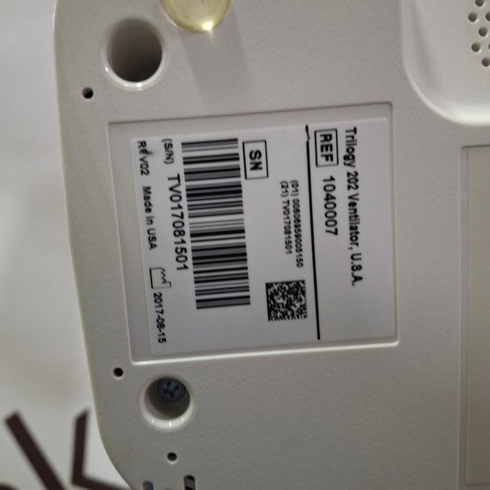 Respironics Trilogy 202 Ventilator
