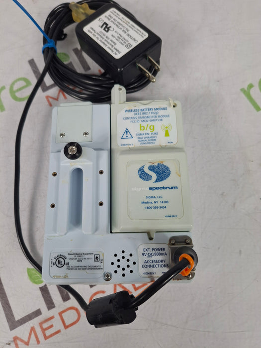 Baxter Sigma Spectrum 6.05.14 with B/G Battery Infusion Pump