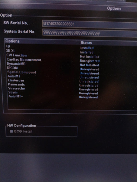 Medison Co. Sonoace R7 Ultrasound System