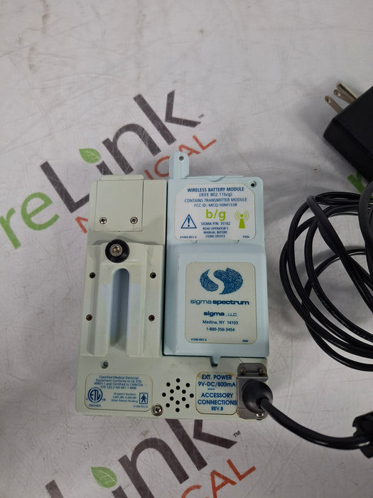 Baxter Sigma Spectrum 6.02.07 with B/G Battery Infusion Pump