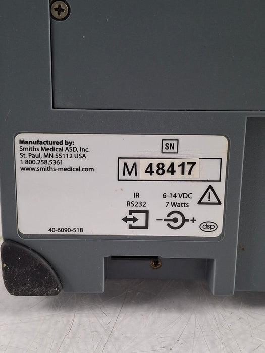 Smiths Medical Medfusion 3500 Version 4 Syringe Infusion Pump