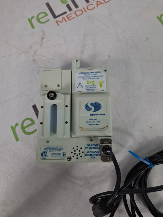 Baxter Sigma Spectrum 6.02.07 with B/G Battery Infusion Pump