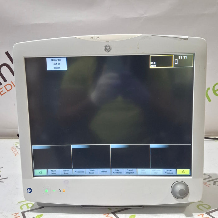 GE Healthcare Carescape B650 Patient Monitor