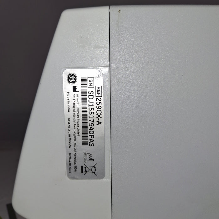 GE Healthcare Corometrics 250cx Series Model 259cx-a Fetal Monitor