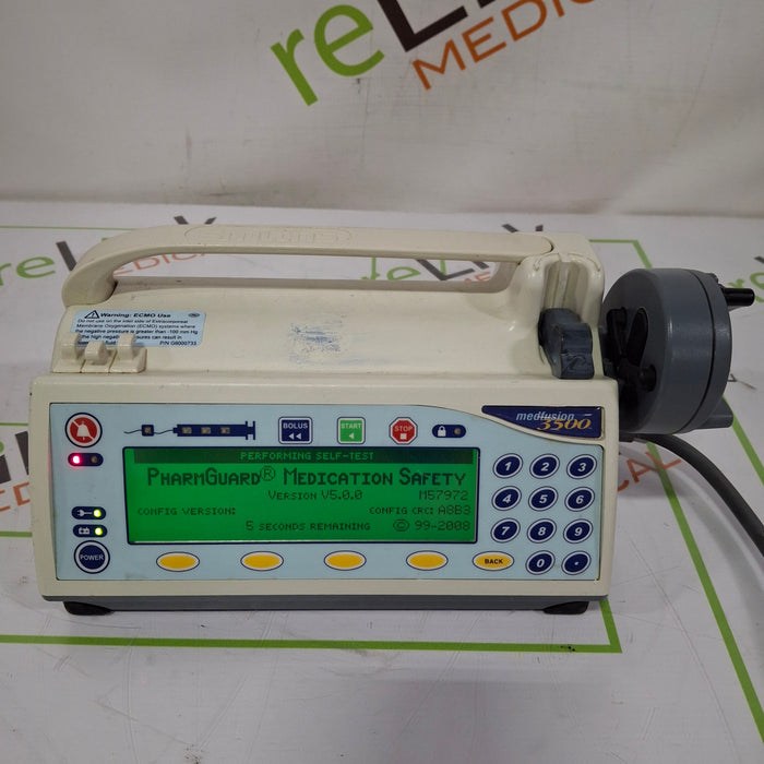Smiths Medical Medfusion 3500 Version 5 Syringe Infusion Pump