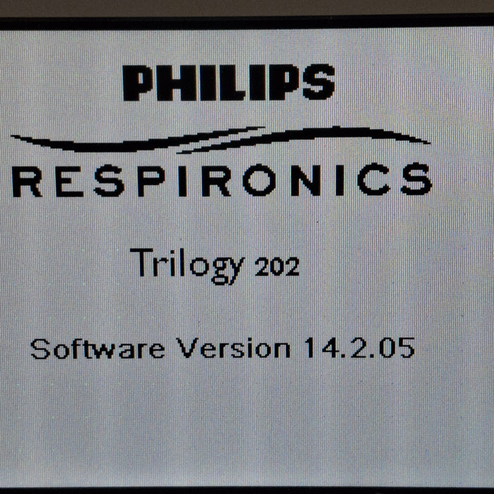 Respironics Trilogy 202 Ventilator