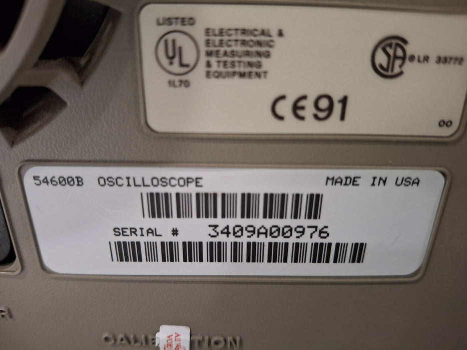 Hewlett Packard 54600B Oscilloscope