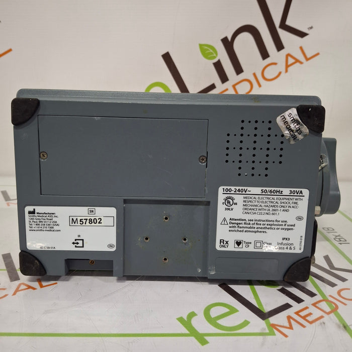 Smiths Medical Medfusion 3500 Version 5 Syringe Infusion Pump