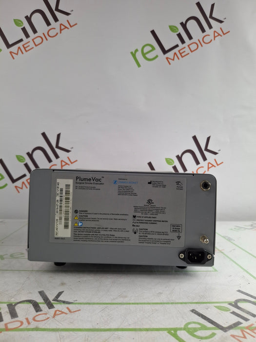 Zimmer PlumeVac AEVV120 Surgical Smoke Evacuator