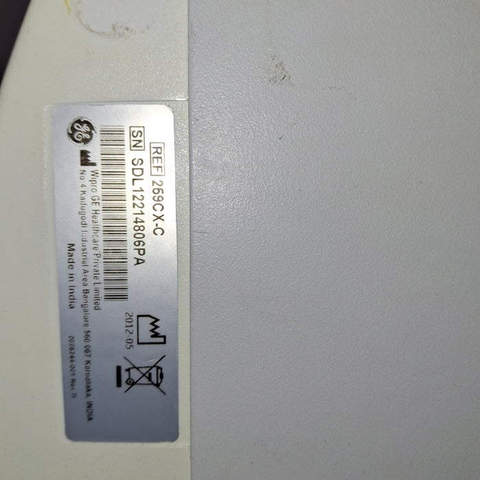 GE Healthcare Corometrics 250cx Series Model 259cx-c Fetal Monitor