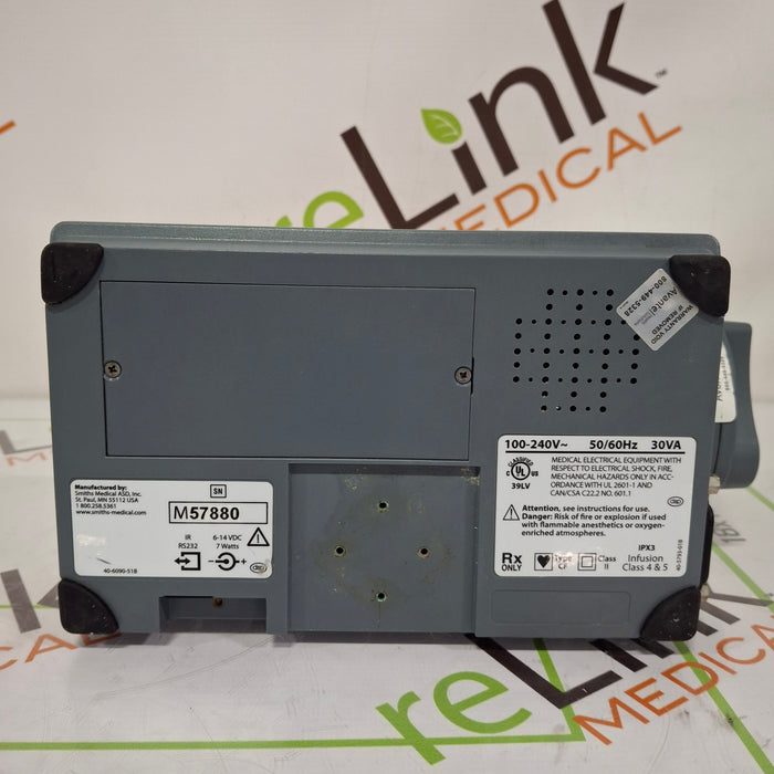 Smiths Medical Medfusion 3500 Version 5 Syringe Infusion Pump