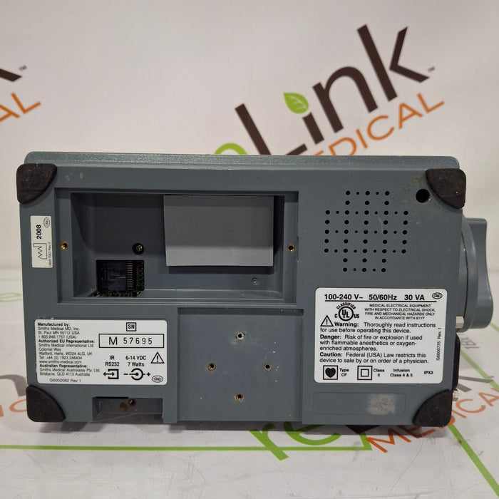 Smiths Medical Medfusion 3500 Version 5 Syringe Infusion Pump
