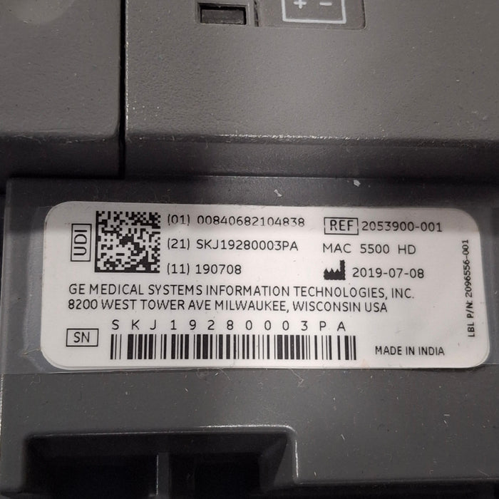 GE Healthcare MAC 5500 HD ECG without CAM Module