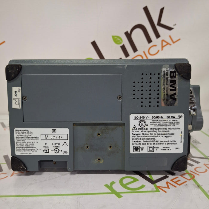 Smiths Medical Medfusion 3500 Version 5 Syringe Infusion Pump