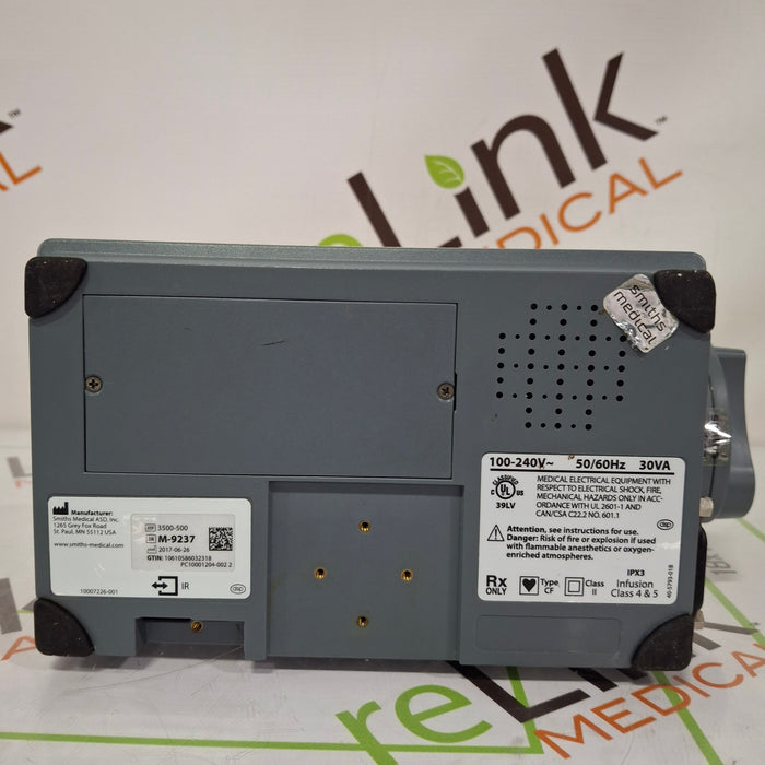 Smiths Medical Medfusion 3500 Version 6 Syringe Infusion Pump