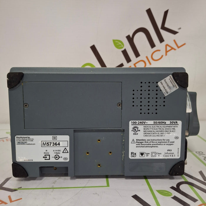 Smiths Medical Medfusion 3500 Version 6 Syringe Infusion Pump