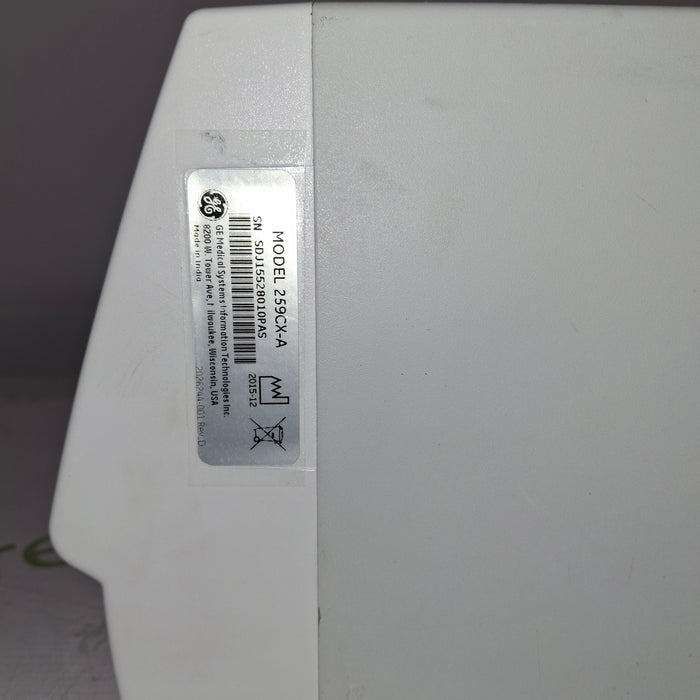 GE Healthcare Corometrics 250cx Series Model 259cx-a Fetal Monitor