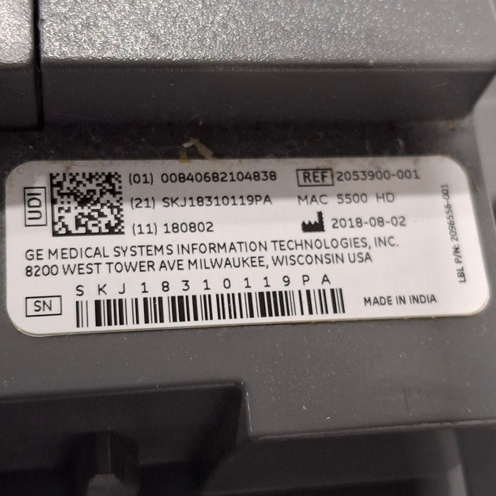 GE Healthcare MAC 5500 HD ECG without CAM Module