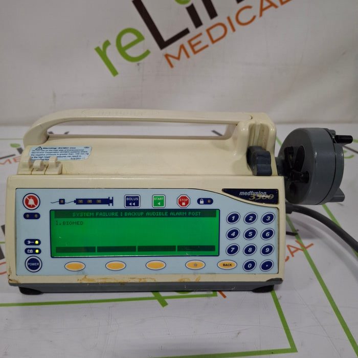 Smiths Medical Medfusion 3500 Syringe Infusion Pump