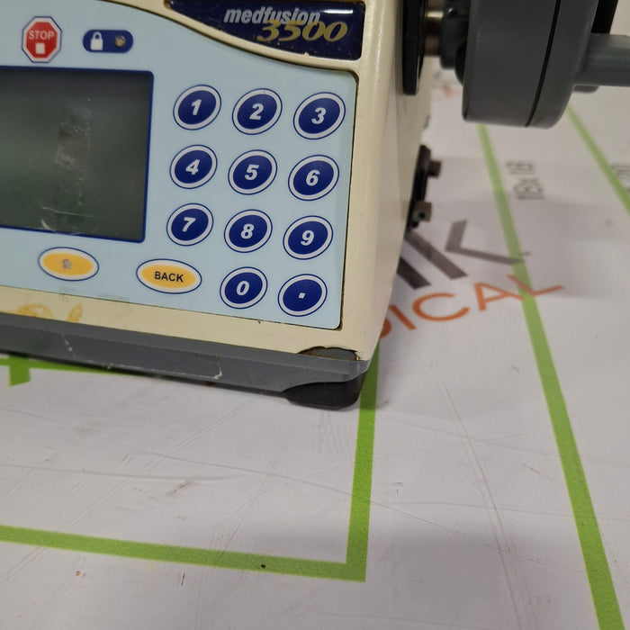 Smiths Medical Medfusion 3500 Syringe Infusion Pump