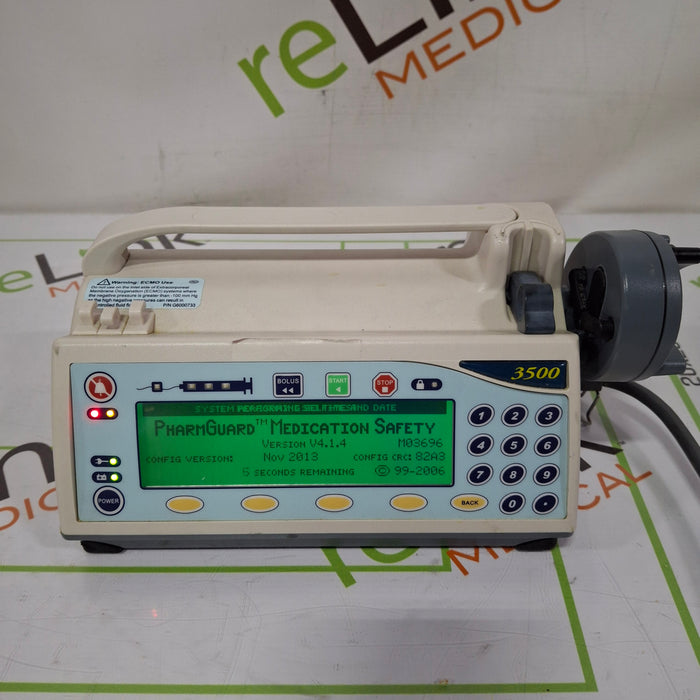 Smiths Medical Medfusion 3500 Version 4 Syringe Infusion Pump