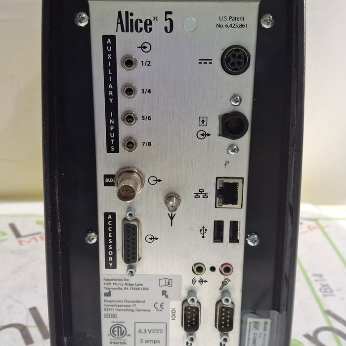 Respironics Alice 6 LDx Diagnostic Sleep System