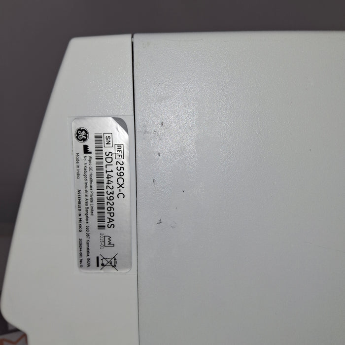 GE Healthcare Corometrics 250cx Series Model 259cx-c Fetal Monitor