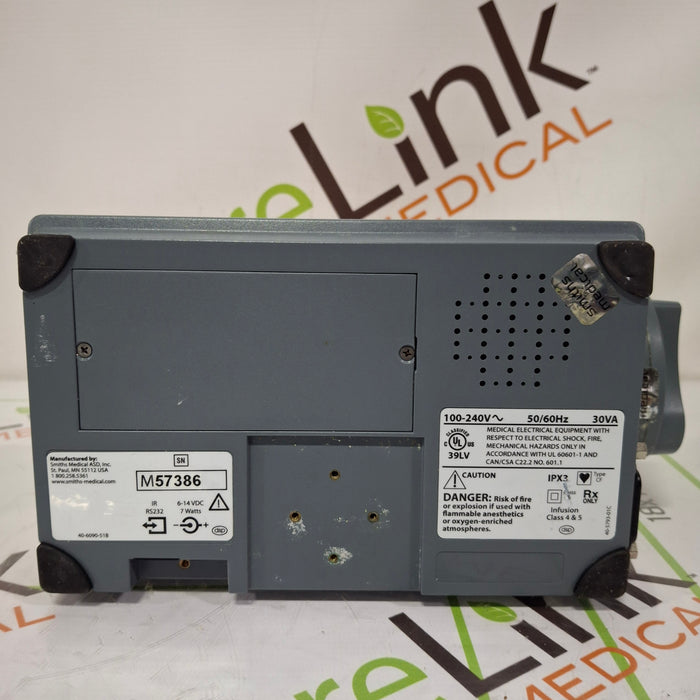 Smiths Medical Medfusion 3500 Version 5 Syringe Infusion Pump