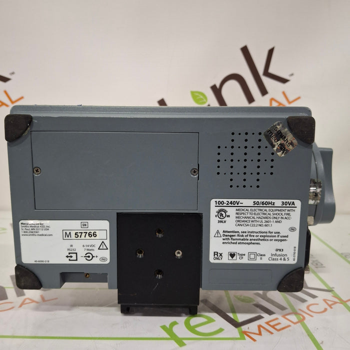 Smiths Medical Medfusion 3500 Version 5 Syringe Infusion Pump