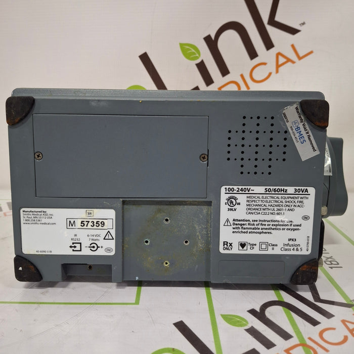 Smiths Medical Medfusion 3500 Version 5 Syringe Infusion Pump