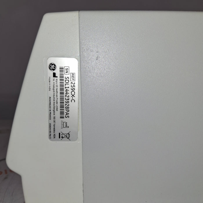 GE Healthcare Corometrics 250cx Series Model 259cx-c Fetal Monitor