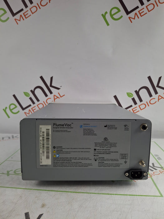 Zimmer PlumeVac AEVV120 Surgical Smoke Evacuator