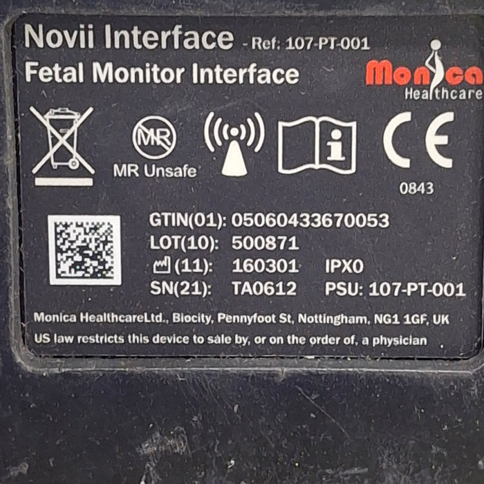 Monica Healthcare Limited 107-PT-001 Fetal Monitor