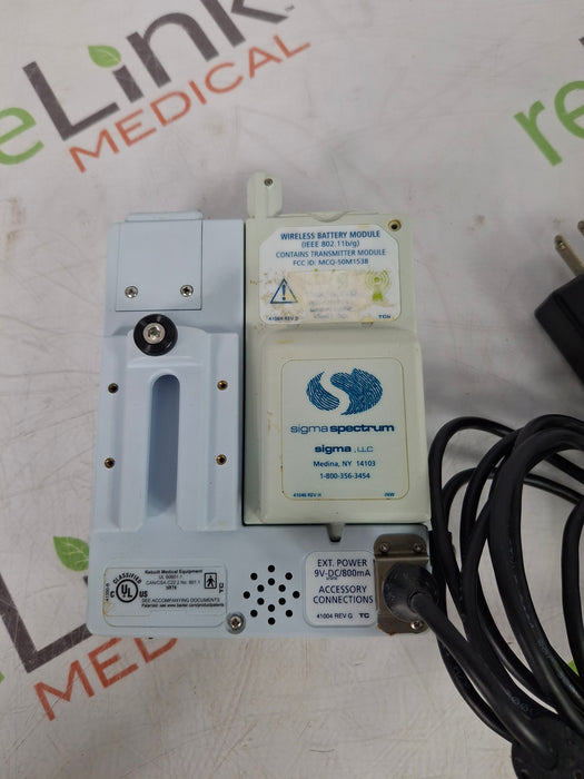 Baxter Sigma Spectrum 6.05.14 with B/G Battery Infusion Pump