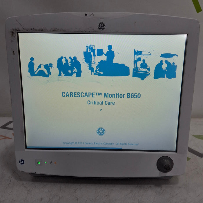 GE Healthcare Carescape B650 Patient Monitor