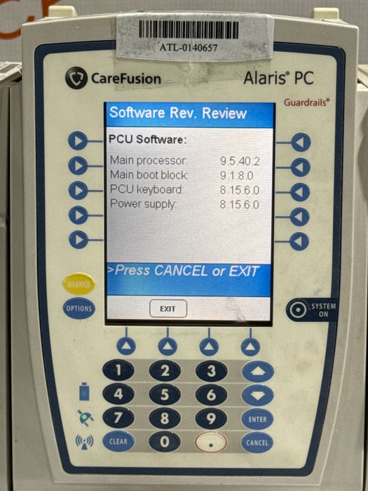 CareFusion Alaris 8015 Small Screen POC Infusion Pump