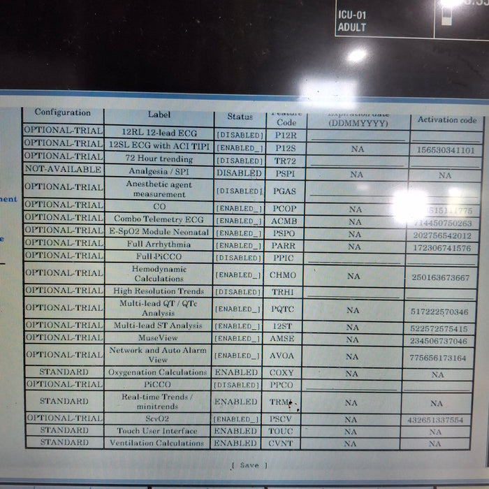 GE Healthcare Carescape B650 Critical Care Patient Monitor
