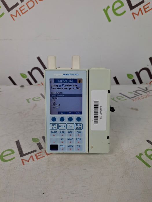Baxter Sigma Spectrum 6.02.07 with A/B/G/N Battery Infusion Pump