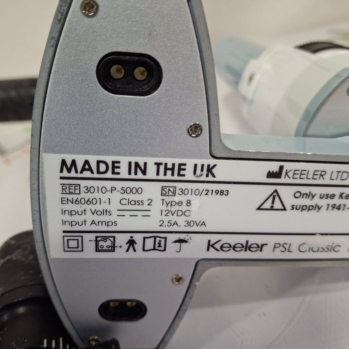 Keeler PSL Classic Portable Slit Lamp