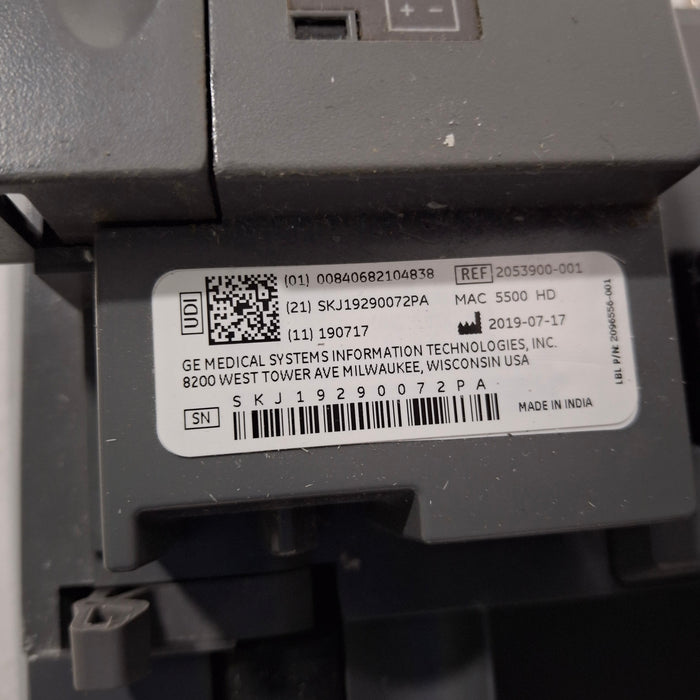 GE Healthcare MAC 5500 HD ECG without CAM Module