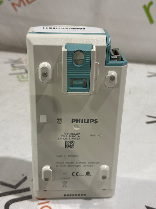 Philips M3001A-A01 Fast SpO2, NIBP, ECG MMS Module