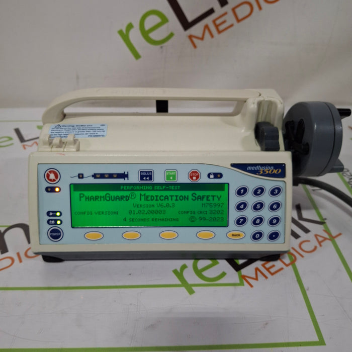 Smiths Medical Medfusion 3500 Version 6 Syringe Infusion Pump