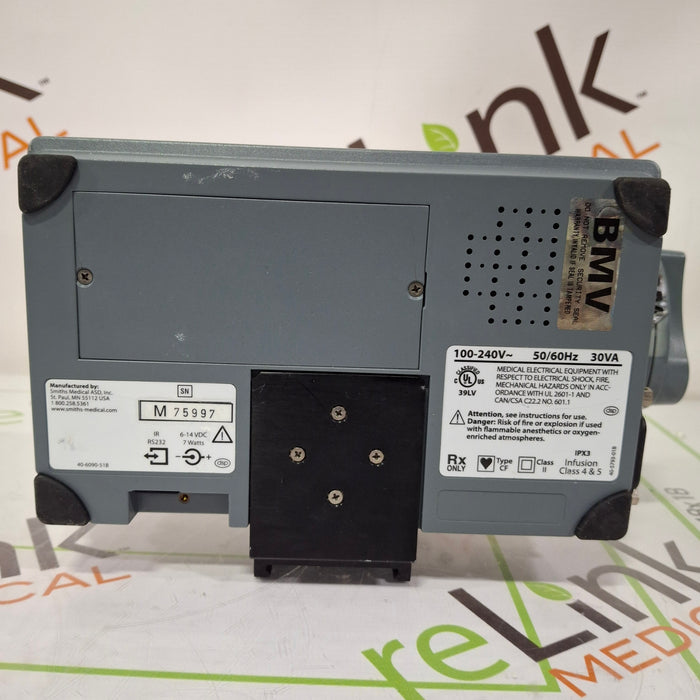 Smiths Medical Medfusion 3500 Version 6 Syringe Infusion Pump