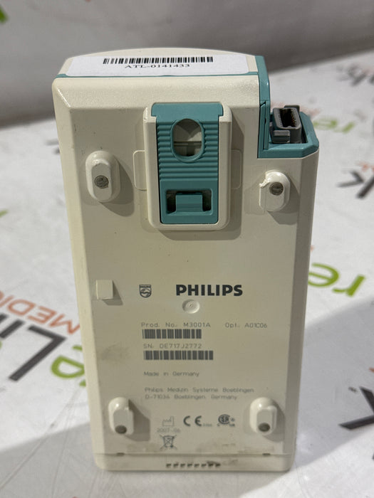 Philips M3001A-A01C06 Fast SpO2, NIBP, ECG, Temp, IBP MMS Module