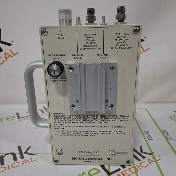 Bio-Med Devices IC-2A Transport Ventilator